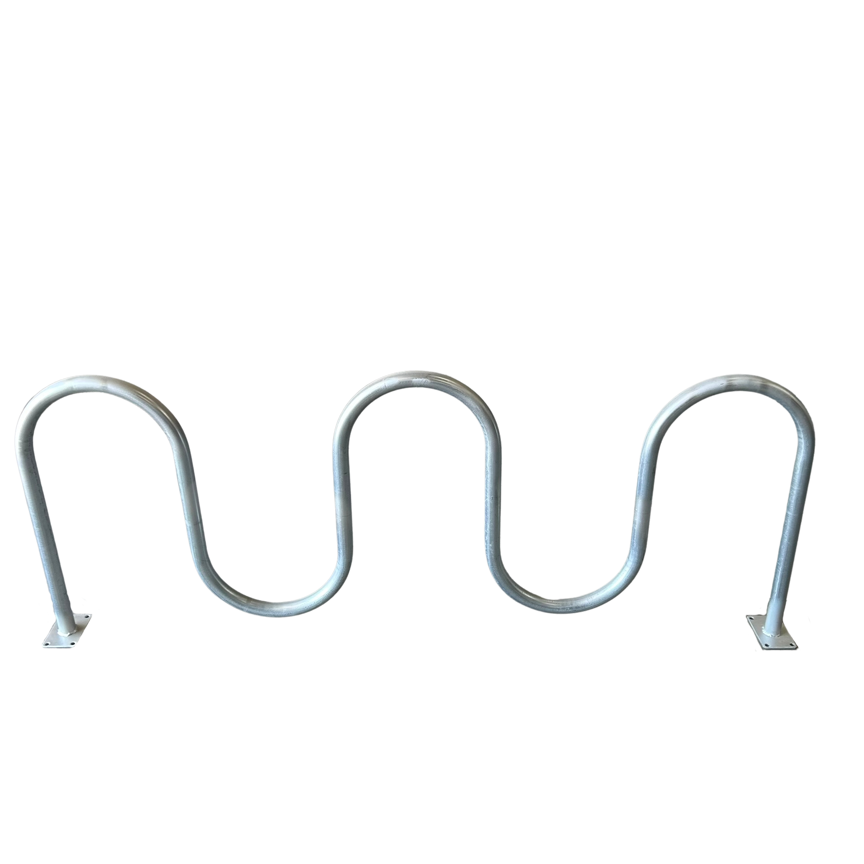 7 Bike Serpentine Bike Rack - Surface Mount